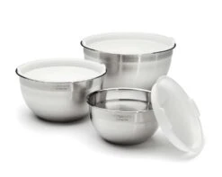 Cuisinart Mixing Bowl Set, Stainless Steel, 3-Piece, CTG-00-SMB | BigEasyMart.com