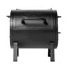 Char-Griller Portable Charcoal Grill And Side Fire Box 17-in W Black Barrel Charcoal Grill | BigEasyMart.com