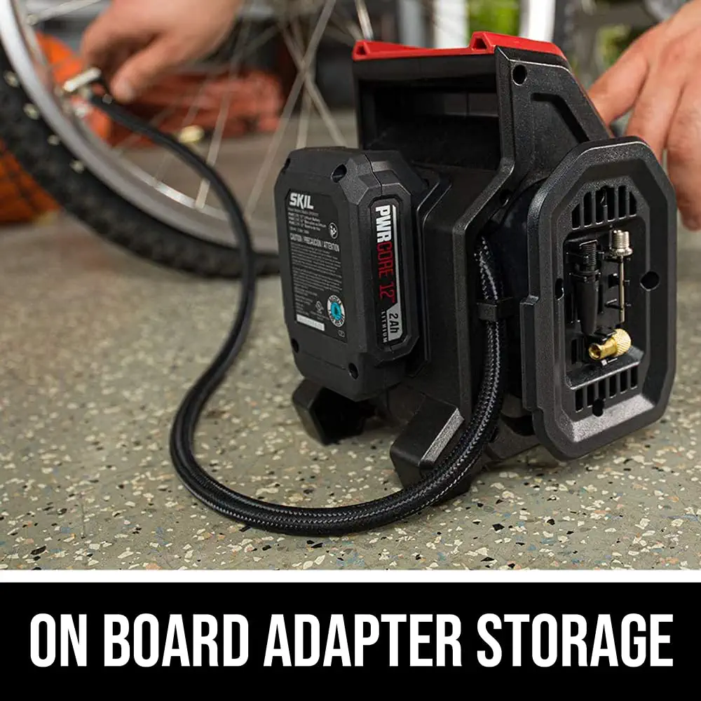 SKIL IF5943-00 PWR CORE 12-volt / Lithium Ion (li-ion) Air Inflator (Power Source: Battery) | BigEasyMart.com - Image 5