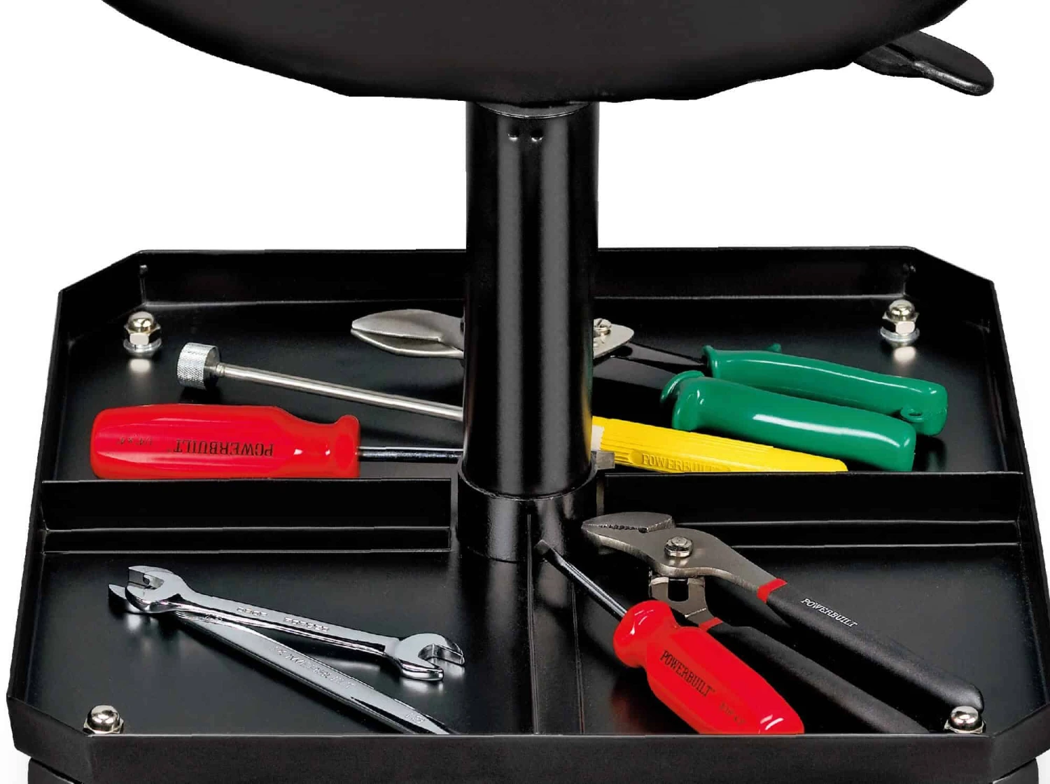 Powerbuilt 16.125-in X 16.125-in Work Seat | BigEasyMart.com - Image 4