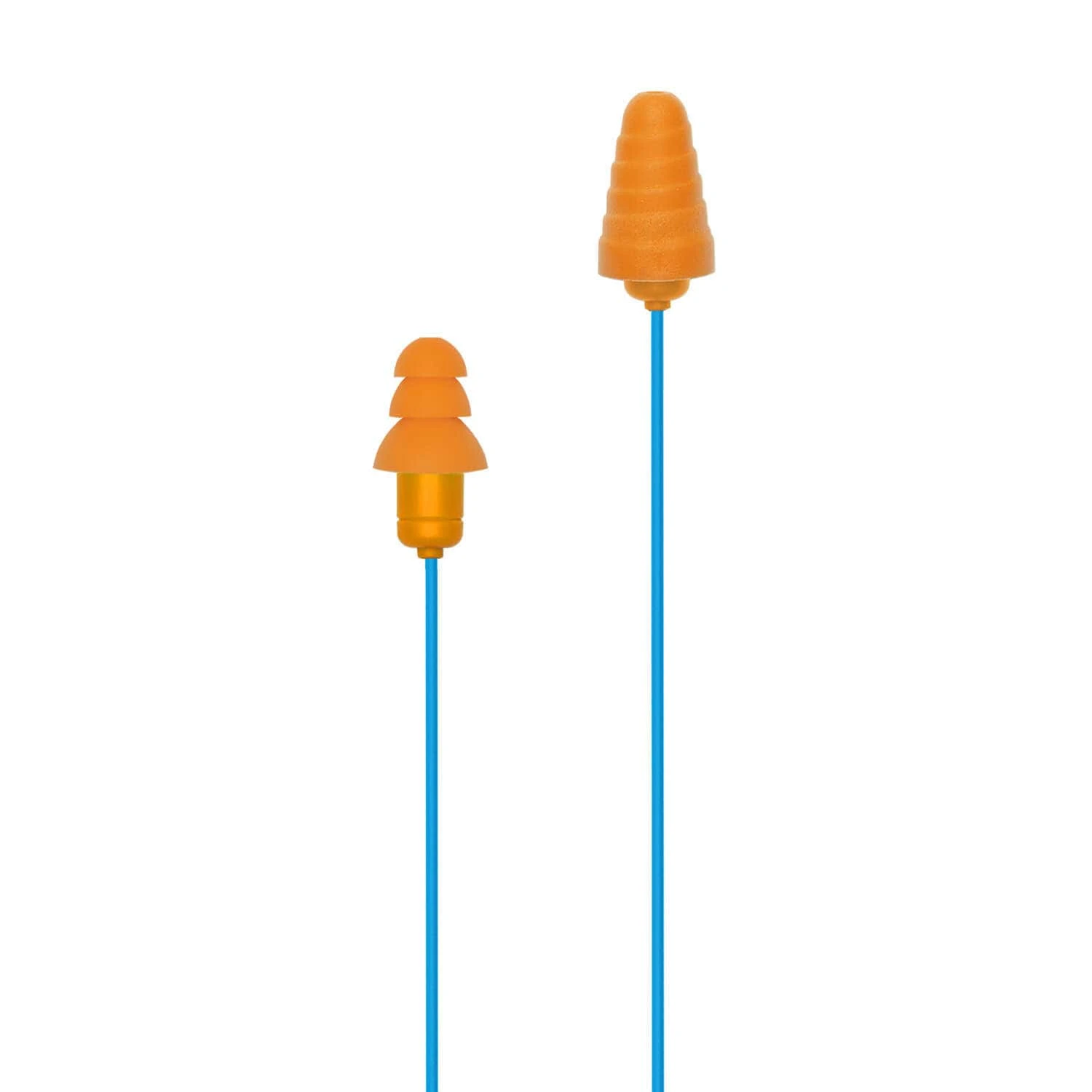 Plugfones Guardian Plus 29 DB Nylon/Silicone/Soft Foam 3.5 MM Jack Earplugs/Earphones W/Mic Blue/Ora | BigEasyMart.com - Image 4