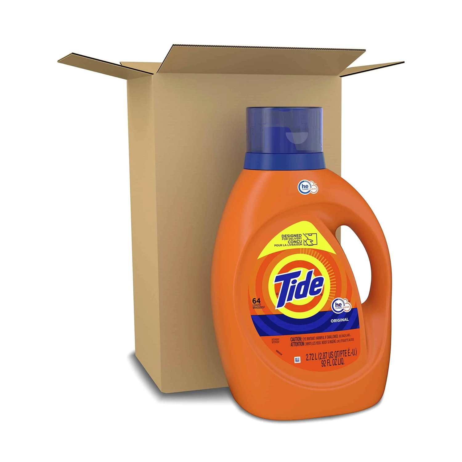 Tide Laundry Detergent Liquid Soap, High Efficiency (He), Original Scent, 64 Loads | BigEasyMart.com - Image 2
