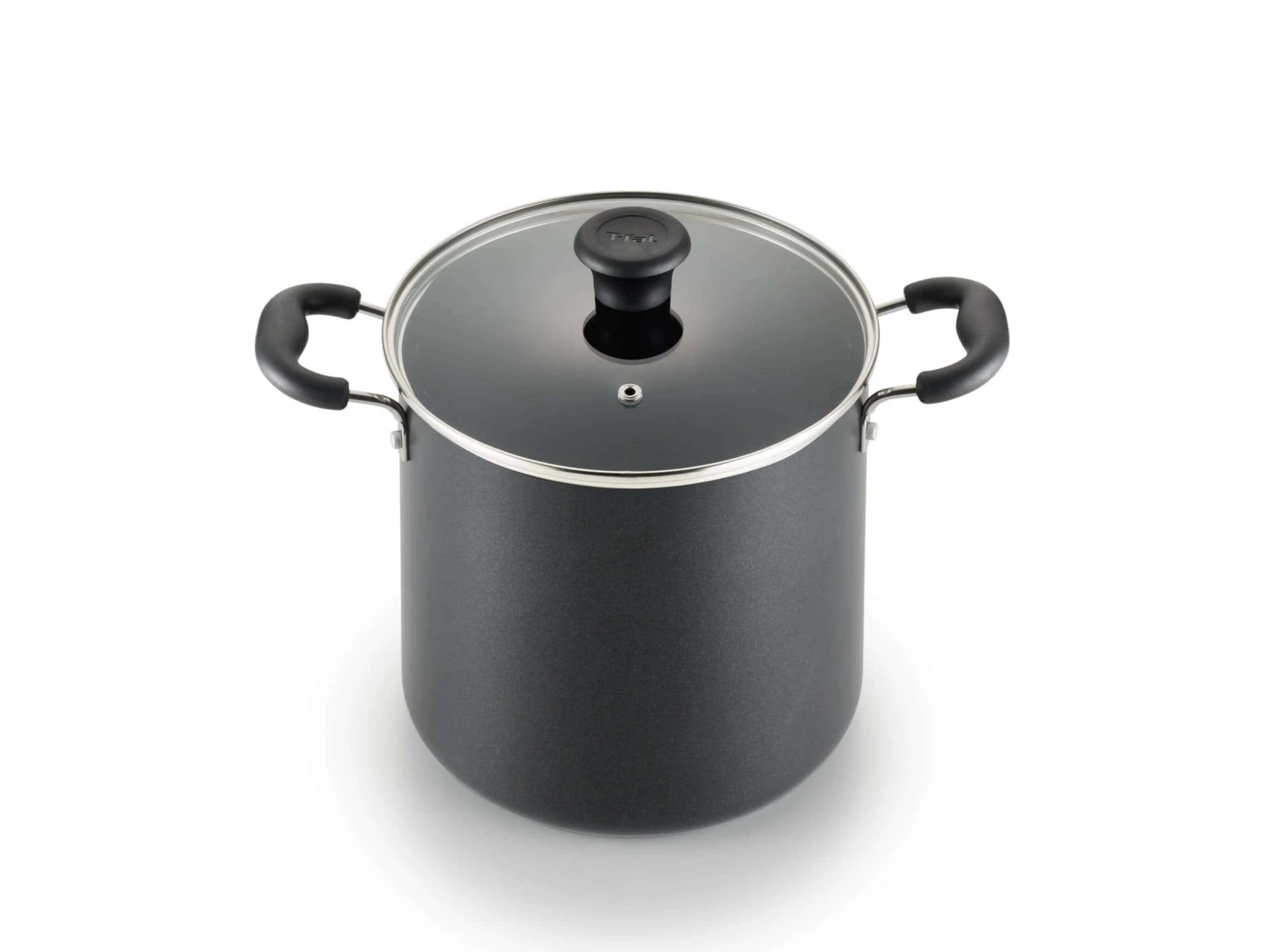 T-fal Specialty Nonstick Stockpot 12 Quart Oven Safe 350F Cookware, Pots And Pans, Dishwasher Safe Black | BigEasyMart.com - Image 3