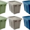 Organize Your Home Small Spaces Colorful Storage Bins With Lids, 6 Pac, 1.7 Quart Bins With Lids | BigEasyMart.com