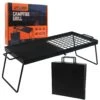 Adventure Seeka Heavy Duty 24" Folding Campfire Grill, Camp Fire Grill | BigEasyMart.com