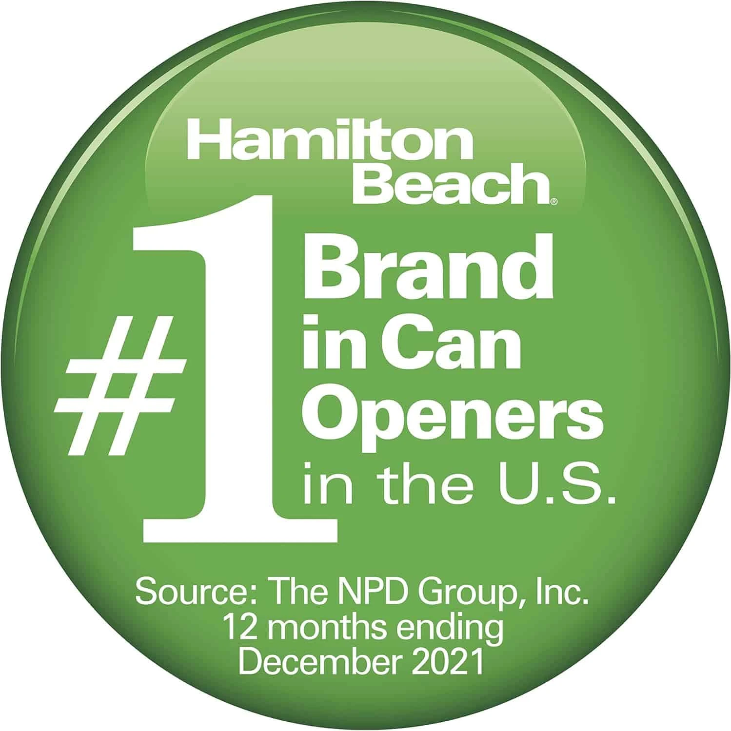 Hamilton Beach Electric Automatic Can Opener With Auto Shutoff, Knife Sharpener, Cord Storage, Black | BigEasyMart.com - Image 7