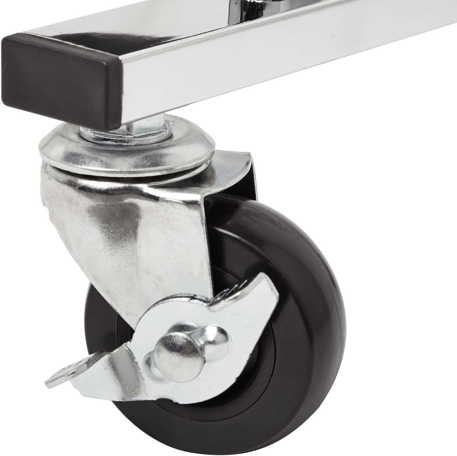 Amazon Basics 50-Pair Shoe Rack Organizer, Chrome, 35.8 X 14.6 X 59.5 Inches | BigEasyMart.com - Image 3