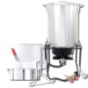 King Kooker Propane Outdoor Fry Boil Package With 2 Pots, Silver, One Size (12RTFBF3) | BigEasyMart.com