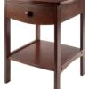 Winsome Wood Claire Accent Table, Walnut | BigEasyMart.com