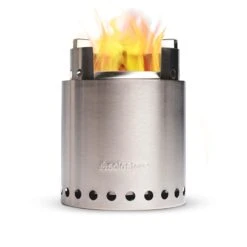 Solo Stove Campfire, Portable Camping Hiking, Backpacking And Survival Stove, 4+ People, Stainless Steel | BigEasyMart.com
