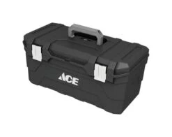 Ace 23 In. Toolbox Black | BigEasyMart.com