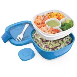 Bentgo Salad - Stackable Lunch Container Large Salad Bowl