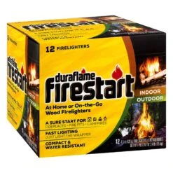 Duraflame Firestart Indoor/Outdoor Firelighters, 12 Pack , Yellow | BigEasyMart.com