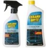 Cerama Bryte Glass-Ceramic Cooktop Cleaning Combo - Cooktop Cleaner (28 Oz), With Touchups Spray (16 Oz) | BigEasyMart.com