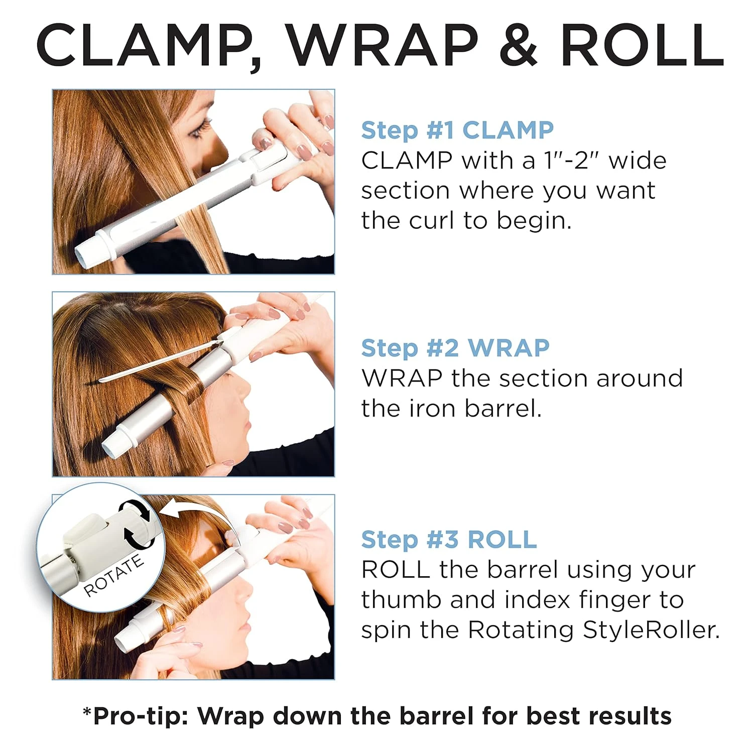 Bio Ionic Stylewinder Rotating Styling Iron - 1 Inch | BigEasyMart.com - Image 6