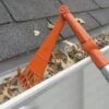 Mini Rake, Great For Removing Leaves And Branches From Roofs, Gutters And Other Out-of-Reach Areas Where Debris Accumulates | BigEasyMart.com