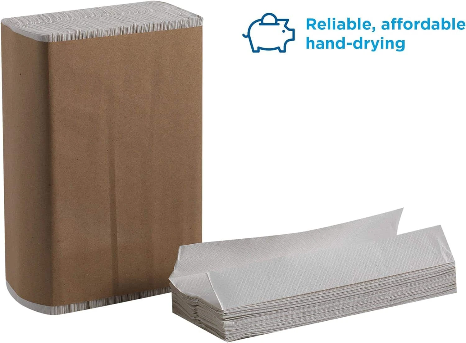 Pacific Blue Basic‚ C-Fold Paper Towels (previously Branded Acclaim) By GP PRO; White | BigEasyMart.com - Image 3