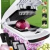 Fullstar Vegetable Chopper - Spiralizer Vegetable Slicer (4 In 1, White) | BigEasyMart.com