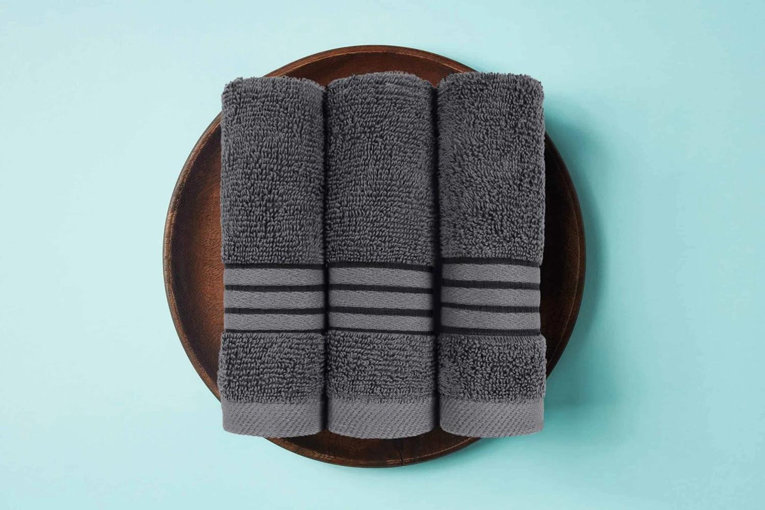 Utopia Towels 8-Piece Premium Towel Set, 2 Bath Towels, 2 Hand Towels, And 4 Wash Cloths, (Grey) | BigEasyMart.com - Image 4