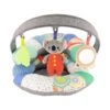 Infantino 3-in-1 Tummy Time, Sit Support & Mini Gym - Removable Toy Arch - Musical Koala Pal, Soothing Leaf Teether & Peek-and-See Mirror - For Babies, 0M+ | BigEasyMart.com