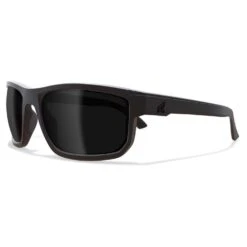 Edge Defiance Anti-Fog Polarized Wayfarer Safety Glasses Smoke Lens Black Frame 1 Pk | BigEasyMart.com