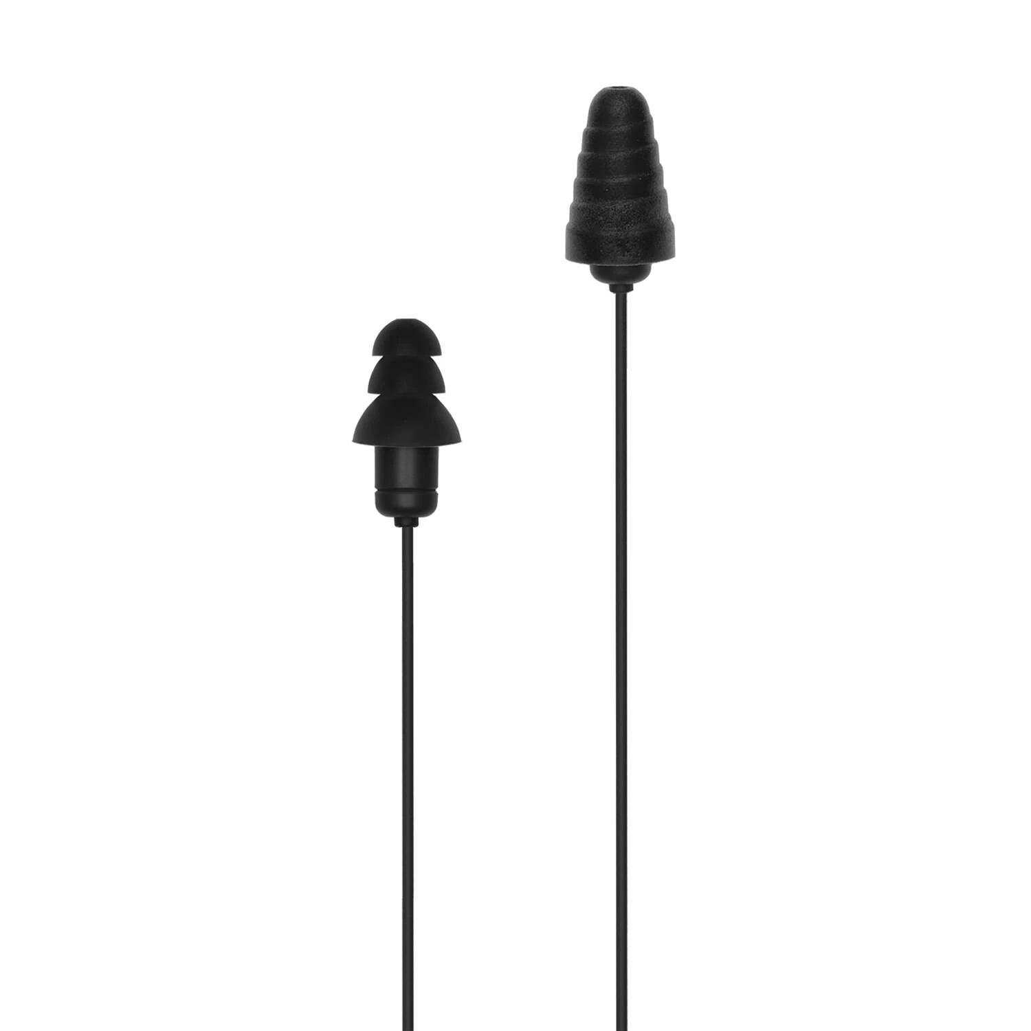 Plugfones Guardian Plus 29 DB Nylon/Silicone/Soft Foam 3.5 MM Jack Earplugs/Earphones W/Mic Black 1 | BigEasyMart.com - Image 4