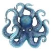 Design Toscano Deadly Blue Octopus Of The Coral Reef Wall Sculpture, 3.00" X 16.00", Full Color Finish | BigEasyMart.com