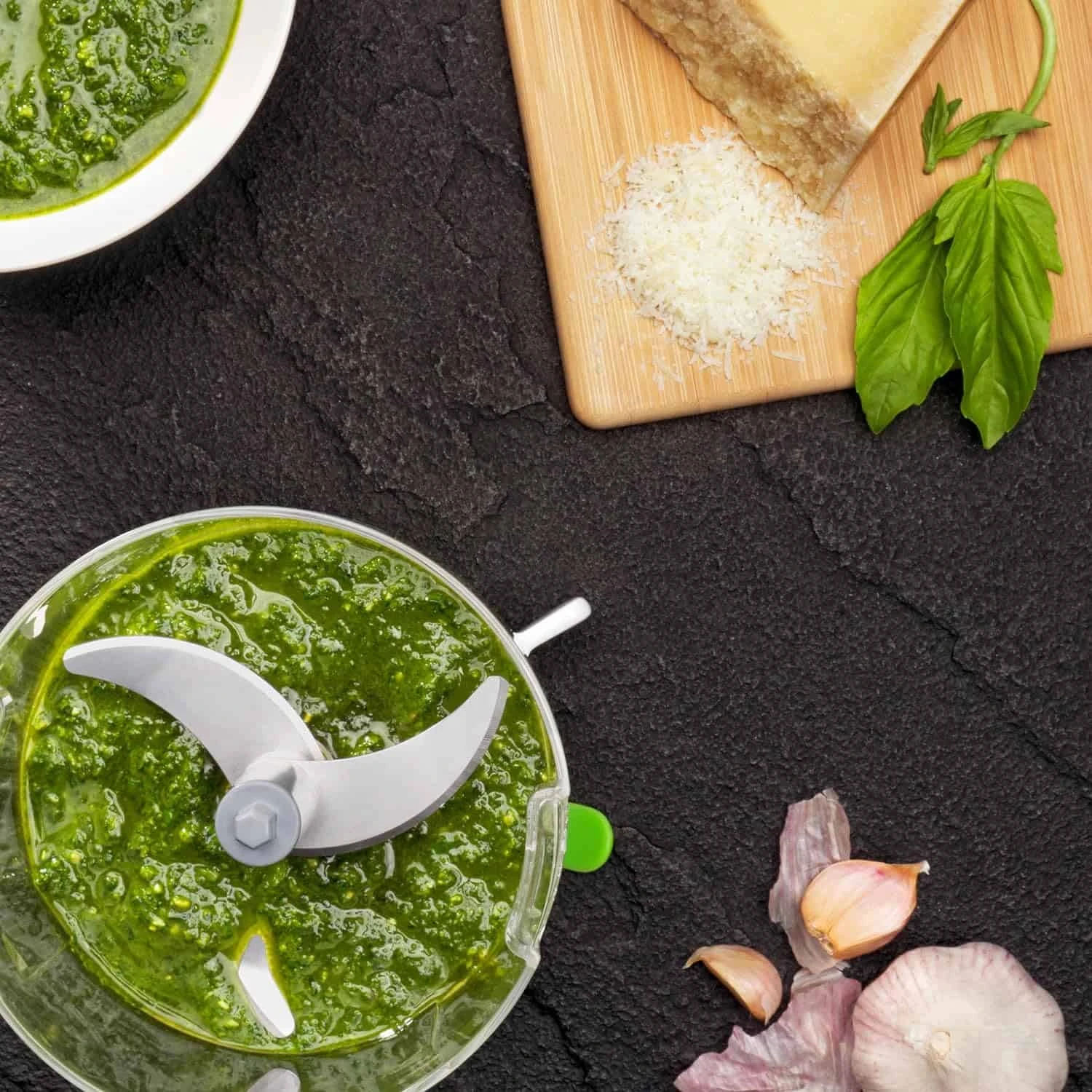 OXO Good Grips One Stop Chop Manual Food Processor, (Stainless Steel, Plastic) | BigEasyMart.com - Image 7