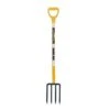 True Temper 2812200 46" 4-Tine Steel Forged Spading Fork With Wood Handle | BigEasyMart.com