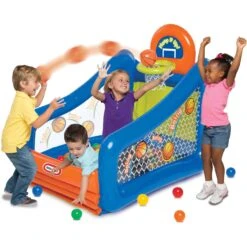 Little Tikes Hoop It Up! Play Center Ball Pit, Kids Ages 3 And Up | BigEasyMart.com