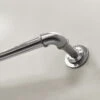 Better Homes & Gardens 1" Industrial Pipe Curtain Rod, 42-120", Nickel | BigEasyMart.com