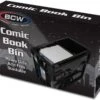 BCW Short Comic BIN - Plastic - Black | BigEasyMart.com