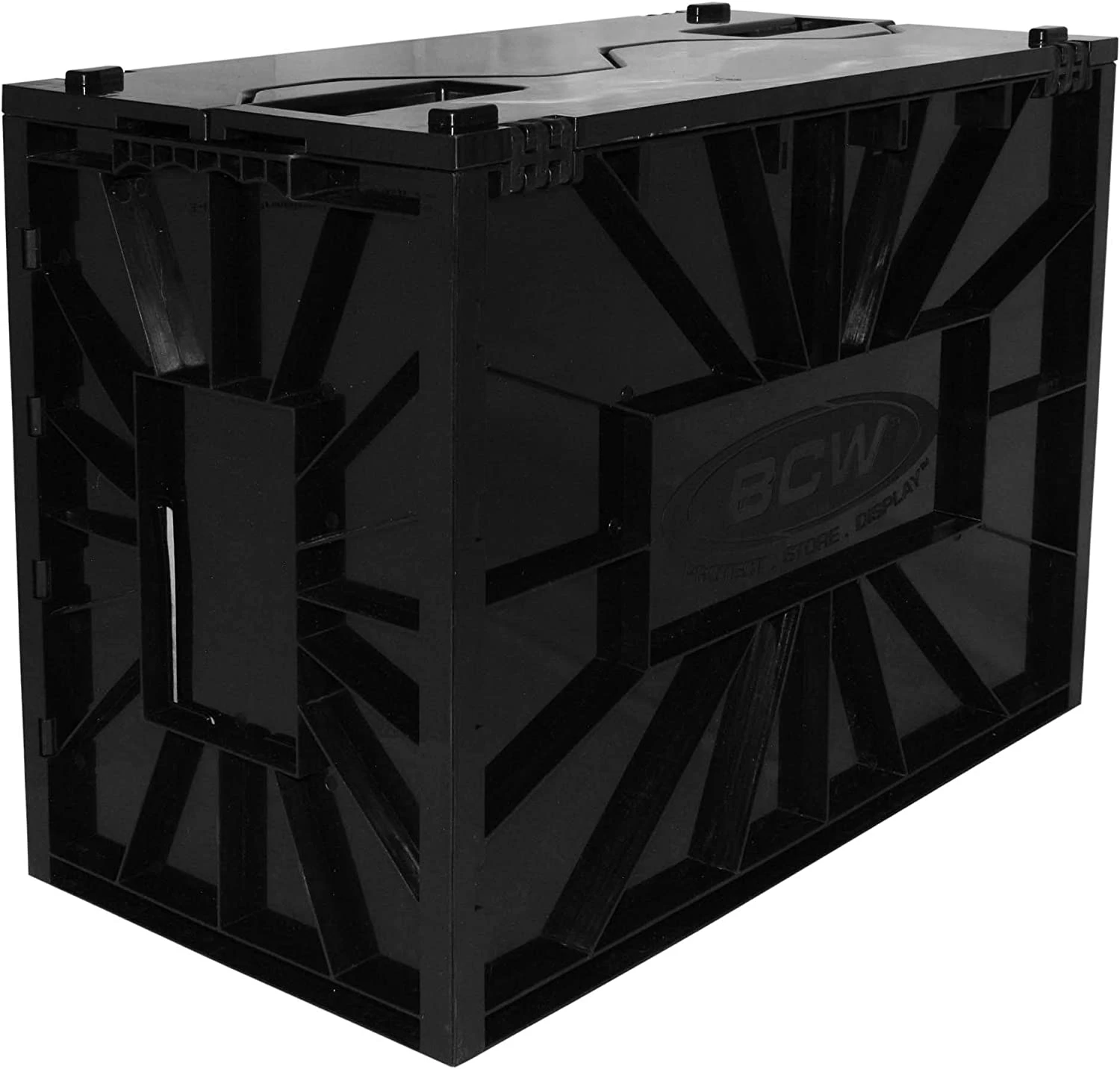 BCW Short Comic BIN - Plastic - Black | BigEasyMart.com - Image 3