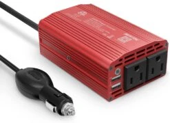 BESTEK 300W Power Inverter DC 12V To 110V AC Car Inverter With 4.2A Dual USB Car Adapter | BigEasyMart.com