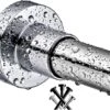 BRIOFOX Shower Curtain Rods 42-72 Inches, Rust Free + Non-Fall Down | BigEasyMart.com