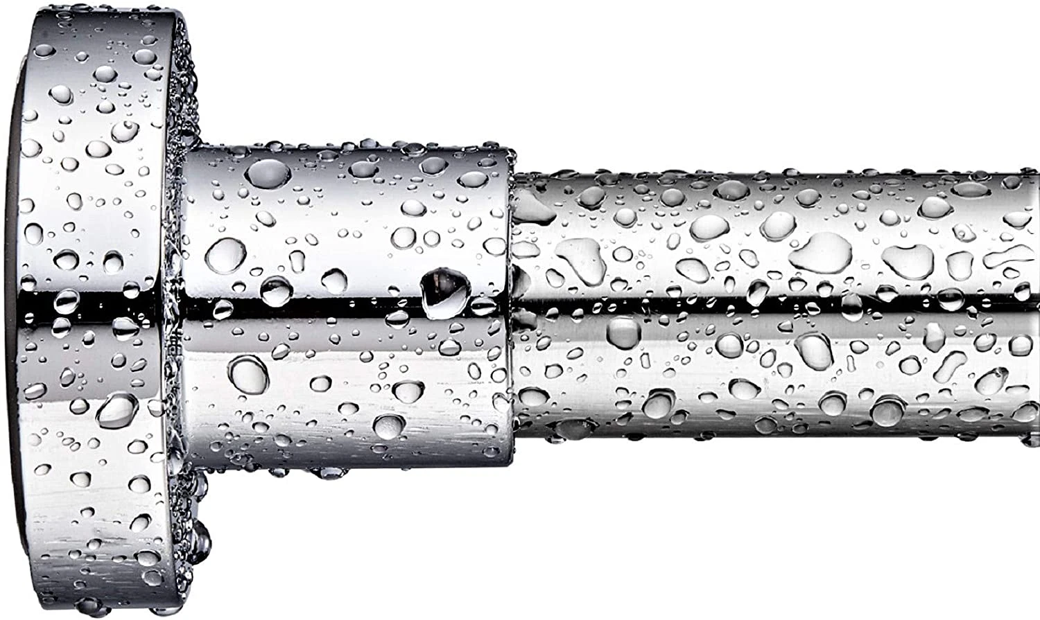 BRIOFOX Shower Curtain Rods 42-72 Inches, Rust Free + Non-Fall Down | BigEasyMart.com - Image 2