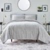 Better Homes & Gardens 3-Piece Silver Abstract Chenille Comforter Set, Full/Queen | BigEasyMart.com