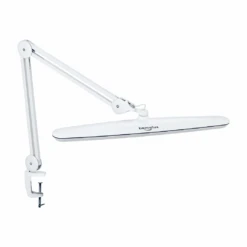 Bemelux Task Lamp With Clamp, Bright 117PCS LEDs, 23 Inch Lamp Head Work Lamp(White) | BigEasyMart.com
