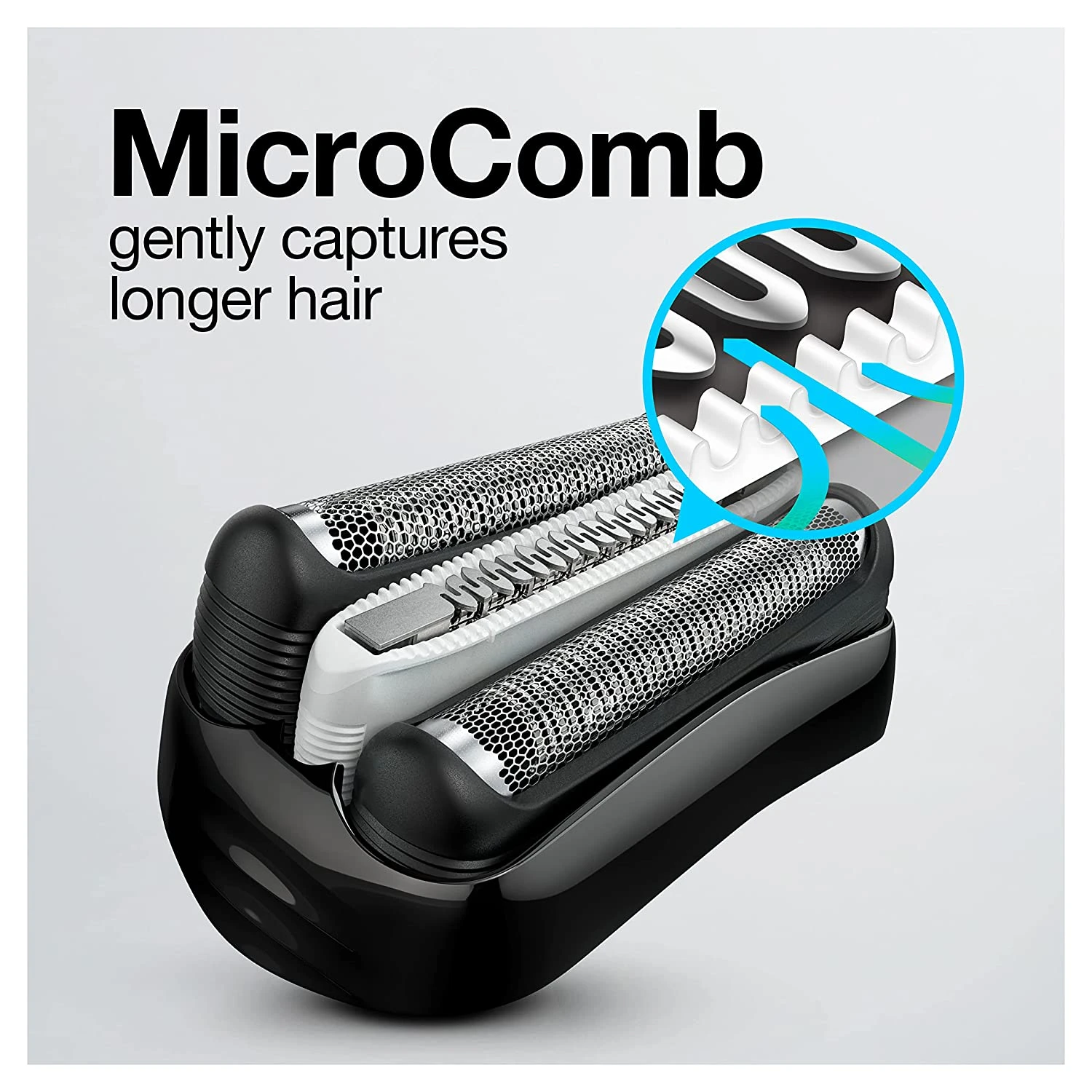 Braun Electric Series 3 Razor With Precision Trimmer, Rechargeable, Wet & Dry Foil Shaver For Men, Blue/Black, 4 Piece | BigEasyMart.com - Image 6