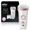 Braun Epilator Silk-épil 9 9-720, Hair Removal For Women, Wet & Dry, Womens Shaver & Trimmer, Cordless, Rechargeable | BigEasyMart.com