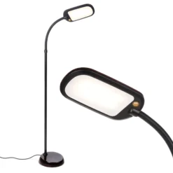 Brightech 55-in Havana Brown Floor Lamp | BigEasyMart.com