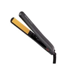 CHI Original Ceramic Hair Straightening Flat Iron | 1" Plates | Black | Professional Salon Model Hair Straightener | Includes Heat Protection Pad | BigEasyMart.com