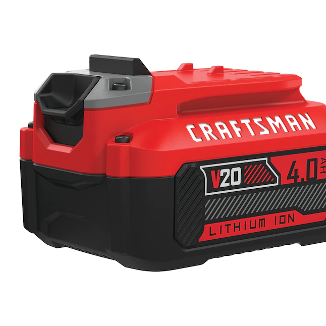 CRAFTSMAN 20-Volt Max 4 Ah Rechargeable Lithium Ion (Li-Ion) Cordless Power Equipment Battery | BigEasyMart.com - Image 2