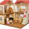 Calico Critters Red Roof Dollhouses Country Home Gift Set, Cottage | BigEasyMart.com