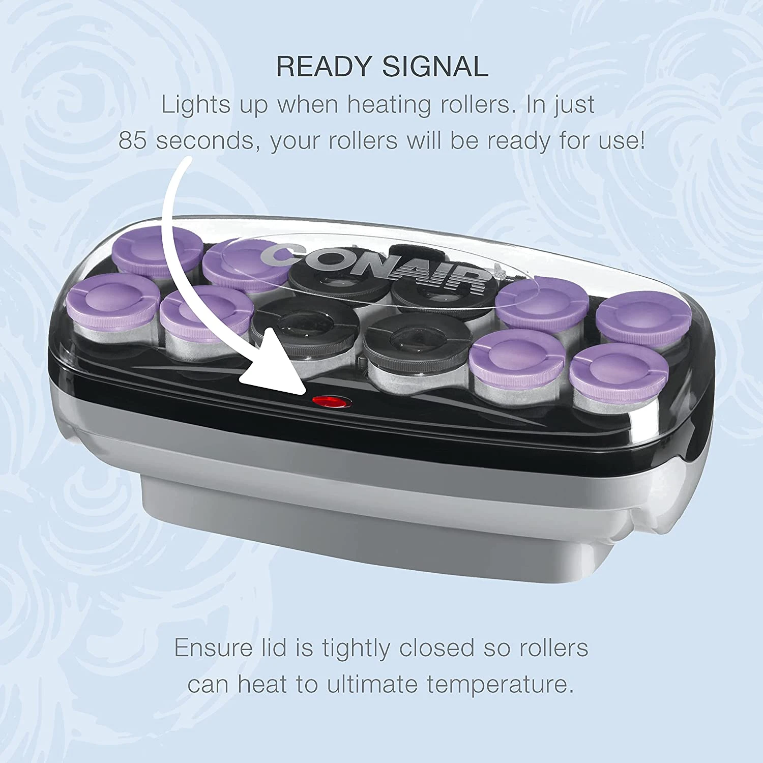 Conair Jumbo And Super Jumbo Ceramic Hot Rollers, Bonus Super Clips Included (Amazon Exclusive) | BigEasyMart.com - Image 6