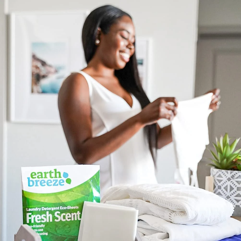 Earth Breeze Laundry Detergent Sheets,Fresh Scent , 30 Sheets, Liquidless Technology | BigEasyMart.com - Image 5