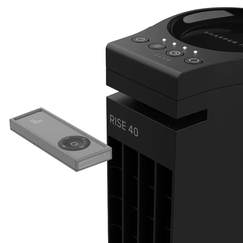 Sharper Image Rise 40 Oscillating Tower Fan Black | BigEasyMart.com - Image 6