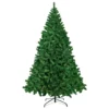 HONGGE 6ft Unlit Artificial Christmas Tree With Metal Stand, Green | BigEasyMart.com