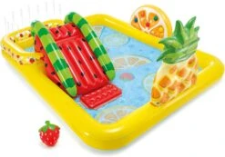 Intex Fun 'n Fruity Inflatable Play Center, For Ages 2+, Multicolor | BigEasyMart.com