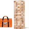 Jenga Giant JS7 (Stacks To Over 5 Feet) Precision-Crafted, Premium Hardwood Game With Heavy-Duty Carry Bag (Authentic Jenga Brand Game) | BigEasyMart.com